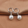 Retro French Sweet Pearl Temperament Drop Earrings Black White Beads Senior Simplicity Women Earrings Jewelry - Image 11