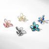 Women Transparent Flower Rhinestone Brooch Jewelry Elegant Crystal Brooches Pins Badges Plant Pin Gift - Image 5