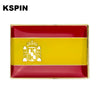 10pcs a lot Spain Flag Laple Pin Badge Brooch - Image 16