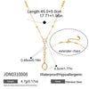 Letter Mom Pendant Zircon Tennis Chain Necklace For Women Gold Pvd Plated Stainless Steel Necklace Jewelry - Image 9
