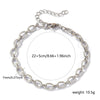 Stainless Steel Link Chain Anklet Summer Beach Jewelry Multicolor Unisex Summer Beach Foot Jewelry Birthday Gift 22cm(8.7') Long - Image 8