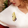 Rhinestone Leaf Brooches for Women Unisex Plant Pins 2-color Available Casual Party Accessories Gifts - Image 2