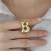 Creative A-Z Balloon Bubble Letter pendant Neckalce for Women Gold Plated Chunky Initial Necklaces Jewelry Birthday Gift - Image 35