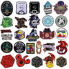 Rpg Game Dungeon DnD Dragon Dice Anime Enamel Pin Lapel Badges Manga Brooches for Women Jewelry Accessories Gifts - Image 1