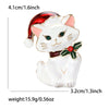 Christmas Classic Rhinestone Reindeer Brooches for Women Unisex Enamel Animal Pins Office Party Friend Gifts Jewelry Accessories - Image 12