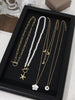 5PCS Charm Bohemian Sea Star Pendant Irregular Gravel Beads Clavicle Chain Women's Necklace Holiday Jewelery Accessories - Image 6