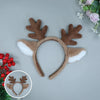 Cute Plush Antler Headband Cosplay Deer Ear Head Hoop Lolita Hair Bands Holiday Party Christmas Women Hair Accessories - Image 13