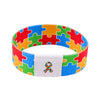 Autism Awareness Puzzle Men Women Stretch Wristband Bracelet Colorful Wide Band Bangles Armband Accessories Gifts - Image 9