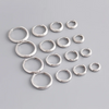 Silver Simple Matte Bohemian Round Ear Buckle for Women Punk Unisex Rock Hoop Earring Jewelry Accessories - Image 31