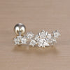 1PC 316L Stainless Steel Geometry Stud Earrings For Women Star Moon Lobe Daith Helix Cartilage Earring Piercing Jewelry - Image 11