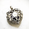 Pendant Key With Snake Winged Heart Summer Jewelry Europe Silver Vintage Happiness Gift For Woman - Image 20