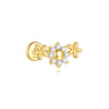 1PC Silver Crown Chain Tassel Zircon Drop Earrings For Women Gold Minimalism Earrings Jewelry Gift - Image 15