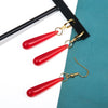 Anime Frieren: Beyond Journey's End Red Earrings Frieren At The Funeral Frieren stud Earrings Pendant Frieren Elf Cosplay Gift - Image 6