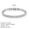 Dazzling Tennis Bracelet For Women Men 4/5mm Shiny Zircon Iced Out Chain Crystal Couple Men's Women's Bracelet Jewelry - Image 17