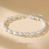 Silver Chain Stars Bracelets For Women Charms Party Wedding Jewelry Holiday Gifts - Image 22
