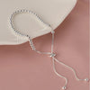 Silver Beautiful Bead Bracelets For Women Korean Adjustable Bead Bracelet Jewelry - Image 4