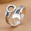 Silver Wrench Adjustable Rings For Women Men Jewelry Accessories Items Everything - Image 3