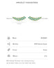MODIAN Solid 925 Sterling Silver Minimalist Enamel Tree Leaves Stud Earrings Trendy Simple Earrings for Women Fine Jewelry Gift