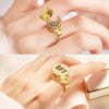 2Pcs Upgraded Bff Rings Magnetic Buckle and Bettler Rotating Bearings Anime Rings for Friends Cartoon Aesthetic Jewelry - Image 5