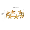 Stainless Steel Shell and Starfish Cuff Bangle in Multiple Styles - Image 36