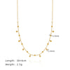 Double-Layer Chain Necklace with Geometric Pendant Options - Image 30