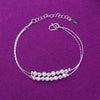 Silver Color Stamp Anklets For Women Foot Leg Chain Link Bracelet Double Layers Beach Accessories Jewelry - Image 69