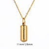Cylinder Ashes Urn Pendant Charm Stainless Steel Cremation Memorial Necklace Jewelry 3 Colors - Image 14