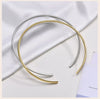 Choker Neck Cuff for Women, Open Collar Choker Torques Necklace Adjustable,Simple Stainless Steel Jewelry - Image 21