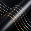0.8mm/1.1mm/1.5mm Stainless Steel S Basic Thin Chain Gold/Sliver Color Necklace for Men Women Jewelry Brithday Gift - Image 2