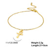 Stainless Steel Anklet Foot Bracelet Gold Color Lotus Flower Chain Anklets for Women Bracelet on the leg Jewelry Gifts - Image 20