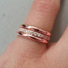 Micro Pave Cubic Zirconia Band Ring in Gold-Tone Silver-Tone and Rose Gold-Tone - Image 15