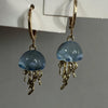 Creative Blue Resin Jellyfish Hoop Earrings for Women Unique Aesthetic Charm 2000S Harajuku Emo Vintage Jewelry Accessories - Image 7