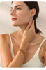 3/4/5/6 MM Stainless Steel Beads Daily Handmade Elastic Bracelet Bangle Wrist Gold Color Jewelry Men - Image 26