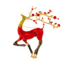 Rinhoo Cute Full Rhinestone Deer Brooches For Women Year Decorative Imitation Pearl Animal Elk Lapel Pins Christmas Jewelry - Image 26