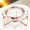 Colorful Imperial Jasper Rose Quartz Beaded Bracelet Women Jewelry for Love and Friendship Bracelet for Women Charm - Image 9