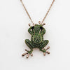 Zakol Green Crystal Frog Brooch Animal Brooches Pins For Women Dress Coat Accessories Jewelry Gift - Image 8