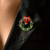 Christmas Wreath Decoration Corsage, 31 Styles To Choose From Versatile Brooch, Ideal Choice for Gifts - Image 6