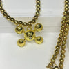 Hip-hop Style Stainless Steel Round Bead Chain, Rapper Necklace, a Niche Design Necklace Gift for Men and Women - Image 10