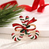 Christmas Jewelry Sweet Alloy Enamel Rhinestone Christmas Bells Brooch Pin For Women Clothing Accessories - Image 8