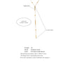 Thin Chic 316L Stainless Steel Long Chain Necklace for Women Daily Jewelry Gift - Image 9