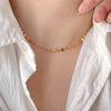Star Pendants Women's Necklaces Blue Acrylic Beads Tassel Choker Necklace Hollow Leaf Punk Neck Jewelry - Image 17
