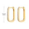 Stainless Steel Twist Circle Women Earrings Click Mobius Hoop Hies Earring And Mother's Day Gift - Image 15
