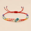 Multilayer Chains Charm Bracelets for Women Men Evil Eye Beaded Red Rope Lucky Bracelet Handmade Jewelry Gift - Image 5