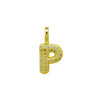 Stainless Steel Gold Plated 26 Letters Name Necklace Zircon Pendant Necklace - Image 8
