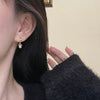 Silver Hoop Earrings Clip Golden Bowtie Ribbon Small Cute For Women Girl Gift Jewelry - Image 24