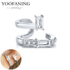 Silver Ear Needle Simple Ear Clip White Zircon Wrapping Design Earring for Women Jewelry Gift - Image 13