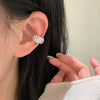 Shiny Zircon Adjustable Ear Clip for Women Girls Metal Ear Cuff Earrings Without Ear Holes Engagement Date Jewelry - Image 3