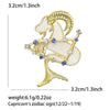 Rhinestone Twelve Constellation Brooches for Women Unisex Astrolabe Star Pins Friend Birthday Gifts Accessories - Image 20