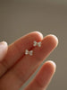 Crystal Stud Earrings in Floral and Butterfly Designs - Image 27