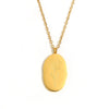 Stainless Steel Month Pendant Necklace in Gold-Tone - Image 6